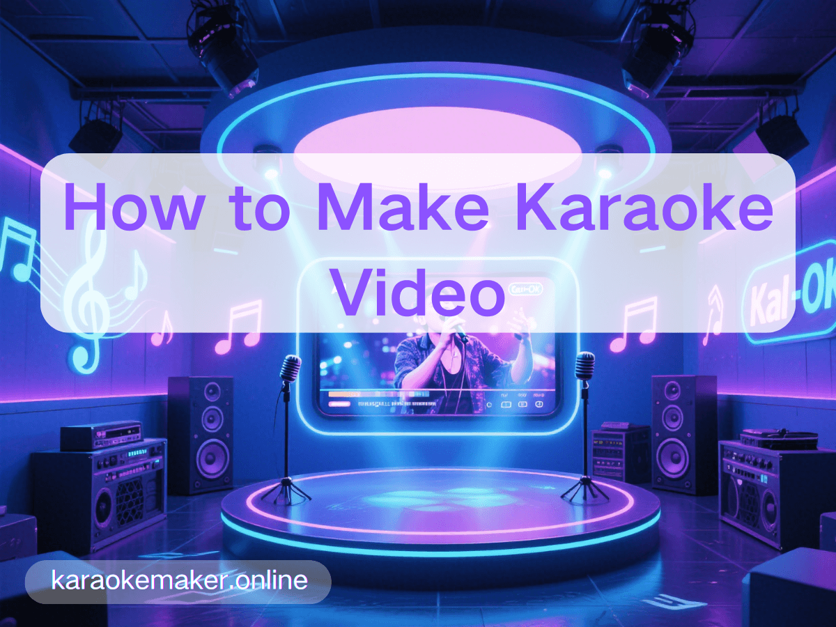 How to Make Karaoke Video with AI: A Step-by-Step Guide